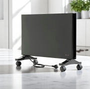 Инфракрасный обогреватель ИОН стандарт 0,7 700 Вт напольно-настенный (т) с терморегулятором /Черный